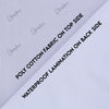 Poly Cotton Jersey Waterproof Mattress Protector In White Color With Elastic Fitting