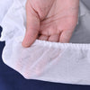 Poly Cotton Jersey Waterproof Mattress Protector In Blue Color With Elastic Fitting