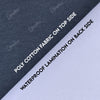 Poly Cotton Jersey Waterproof Mattress Protector In Grey Color With Elastic Fitting