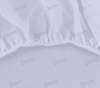 Poly Cotton Jersey Waterproof Mattress Protector In Grey Color With Elastic Fitting