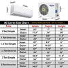 Parachute Fabric Dust & Waterproof Inner + Outer Ac Cover (Check Size Chart)