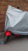 Waterproof & Dustproof Scooty Cover in Laminated Parachute Fabric