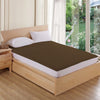 Waterproof Mattress Protector – Terry Towel Fitted Cover (Brown) | All Sizes