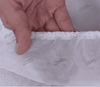 Terry Cotton Waterproof Mattress Protector In White Color With Elastic Fitting