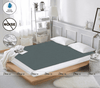 Terry Cotton Waterproof Mattress Protector In White Color With Zipper