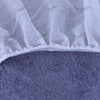 Terry Cotton Waterproof Mattress Protector In Blue Color With Elastic Fitting