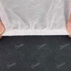 Terry polyester Waterproof Mattress Protector In Grey Color With Elastic Fitting