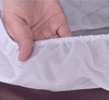 Poly Cotton Jersey Waterproof Mattress Protector In Brown Color With Elastic Fitting