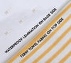 Terry Towel Waterproof Mattress Protector With Elastic Fitting – Yellow