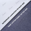 Terry Cotton Waterproof Mattress Protector In Blue Color With Elastic Fitting