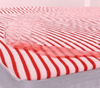 Terry Towel Waterproof Mattress Protector with Elastic Fitting – Red