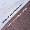 Terry Cotton Waterproof Mattress Protector In Brown Color With Zipper