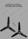 Parachute Fabric Dust & Waterproof Ceiling Fan Cover - Universal Size