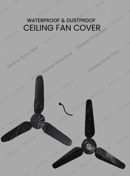 Parachute Fabric Dust & Waterproof Ceiling Fan Cover - Universal Size