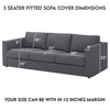 Turkish Style Mesh Sofa Cover