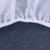 Poly Cotton Jersey Waterproof Mattress Protector In Grey Color With Elastic Fitting