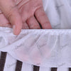 Terry Towel Waterproof Mattress Protector With Elastic Fitting – Brown
