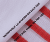 Terry Towel Waterproof Mattress Protector with Elastic Fitting – Red