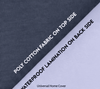 Poly Cotton Jersey Waterproof Mattress Protector In Grey Color With Elastic Fitting