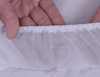 Quilted Waterproof Mattress Protector In White Color With Elastic Fitting