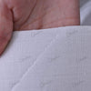 Quilted Waterproof Mattress Protector In White Color With Elastic Fitting