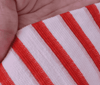 Terry Towel Waterproof Mattress Protector with Elastic Fitting – Red