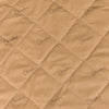 Quilted Waterproof Mattress Protector In Skin Color With Elastic Fitting