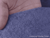 Terry polyester Waterproof Mattress Protector In Blue Color With Elastic Fitting