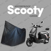 Waterproof & Dustproof Scooty Cover in Laminated Parachute Fabric