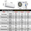 Parachute Fabric Dust & Waterproof Inner + Outer Ac Cover (Check Size Chart)