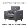 Microfiber Quilted Sofa Covers-6 Colors