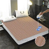 Terry Towel Waterproof Mattress Protector With Elastic Fitting – Brown